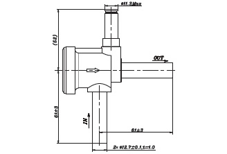 Solenoid Valve FDF Normally Close Series . FDF11A with FDF11A05 as the standard Product