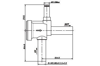 Solenoid Valve FDF Normally Close Series . FDF13A with FDF13A07 as the standard Product