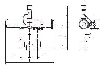 4 Way Reversing Valve series L