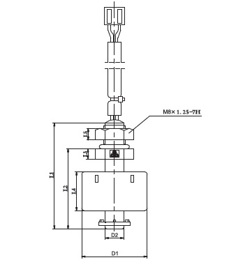 Level Switch YKG (A) Series . Dimensions