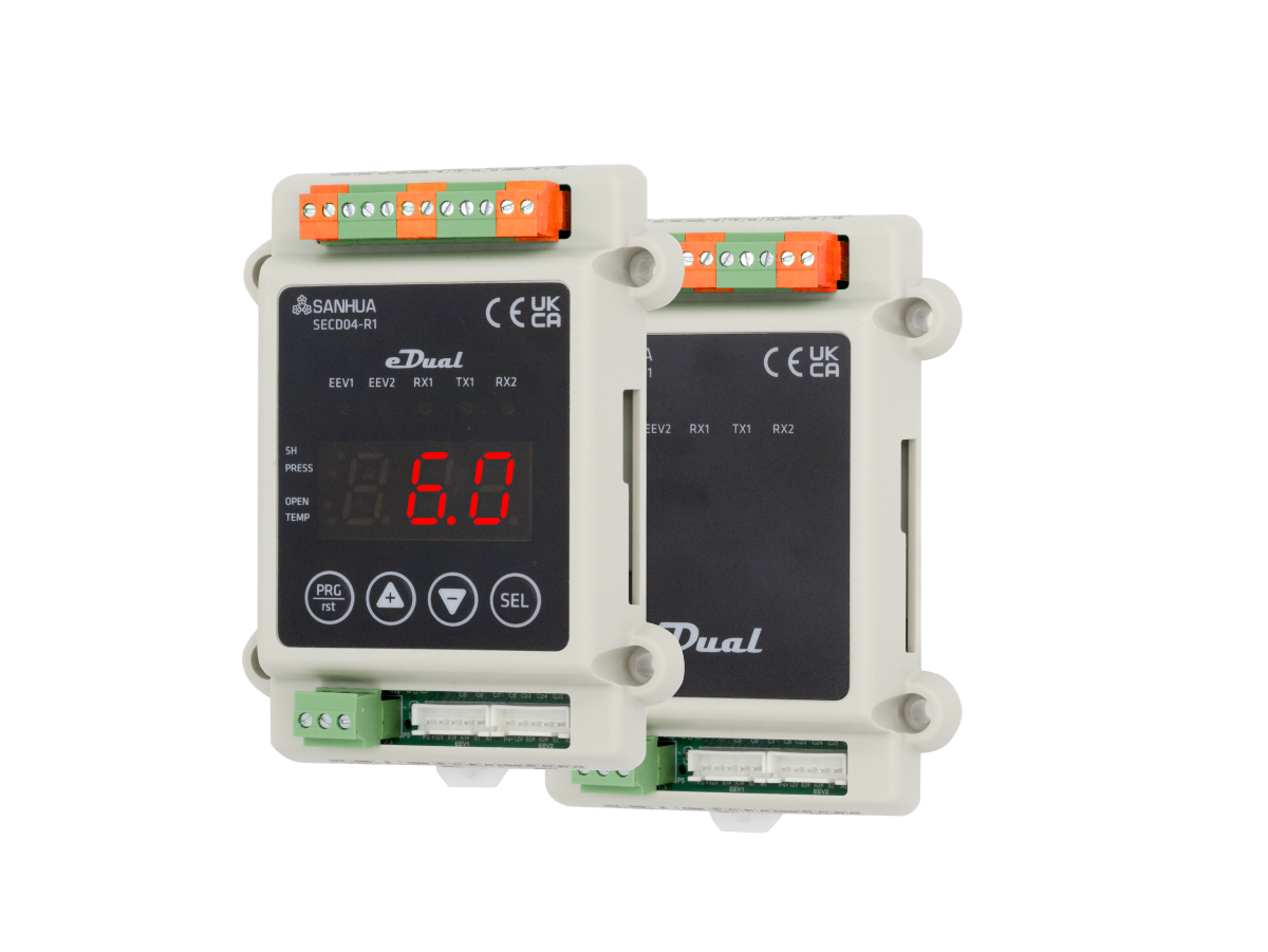 Dual Electronic Expansion Valve Controller SECD04 series