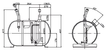 Pressure Vessel Y Series . Technical parameters.