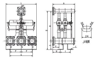四通换向阀 兰柯系列