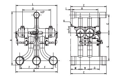 四通换向阀 兰柯系列