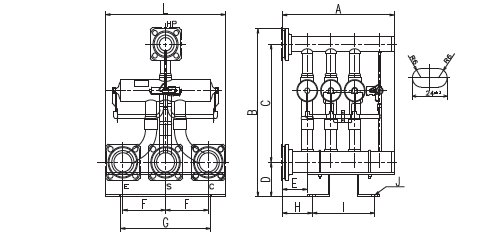 四通换向阀 兰柯系列