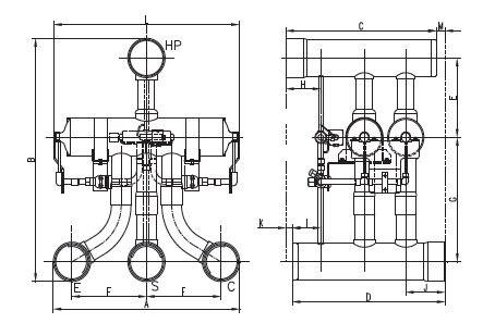 四通换向阀 兰柯系列