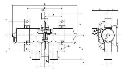 四通换向阀 兰柯系列