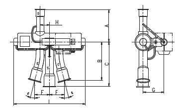 4 Way Reversing Valve series L