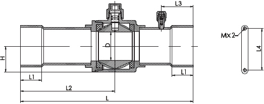 Ball Valve series SBV . Characteristics