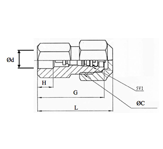 Charge Valve . Dimensions