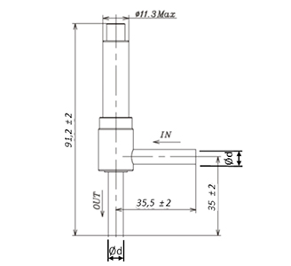 Solenoid Valve FDF2AK Series . Equipped with FQ-A01 Series Coil