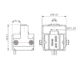 Solenoid Valve FDF2AK Series . Equipped with FQ-A05 Series Coil